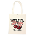 Toami Love You Cherry Much Book Tote Bag Bow Canvas Shopper Cute Gift