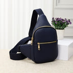 Toami Slim Front Pocket Sling Bag Crossbody Lightweight Casual Travel
