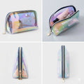 Toami Iridescent Cosmetic Bag Multi Color Makeup Travel Organizer Pouc