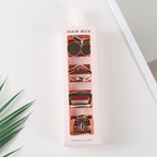 Mirror Finish Rose Gold 4pc Hair Clip Set Elegant Barrettes Gift Box