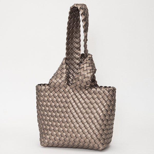 Hand Woven Mini Tote Bag Small Straw Beach Bag Summer Casual Handmade