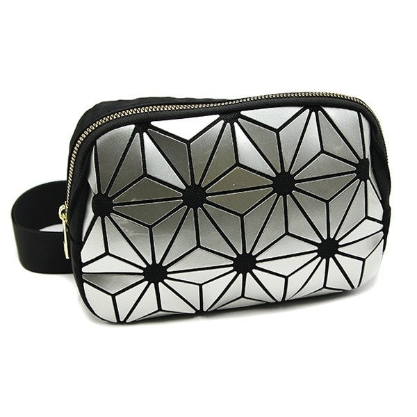 A.N Enterprises Geometric Belt Bag Multi-Color Fanny Pack Crossbody Wa