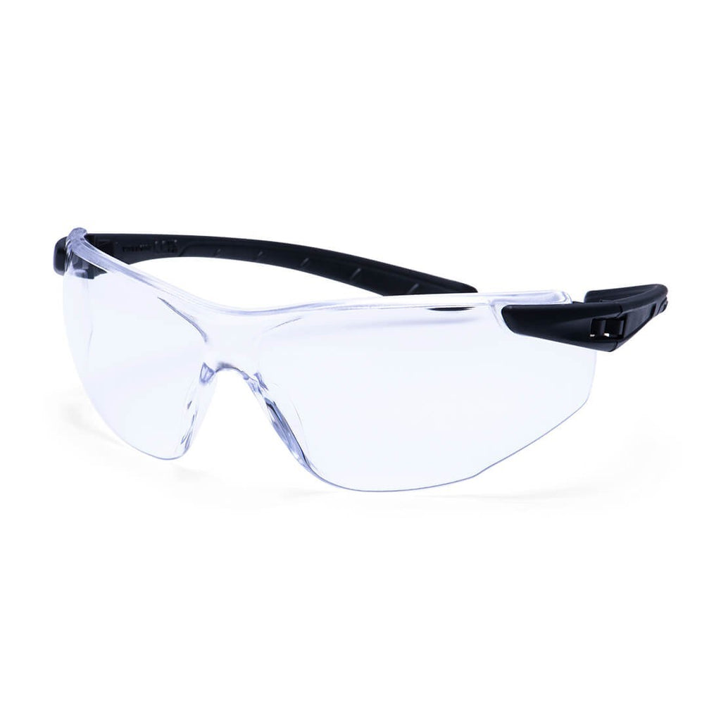Portwest PS38 Ultra Safety Glasses Metal-Free Z87+ Lightweight Wraparo