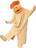 Yellow Big Mouth Funny Adult - Cozy Fleece Jumpsuit Sleepwear Gift
