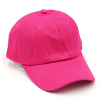 Solid Cotton Baseball Cap Adjustable Classic Plain Dad Hat Unisex