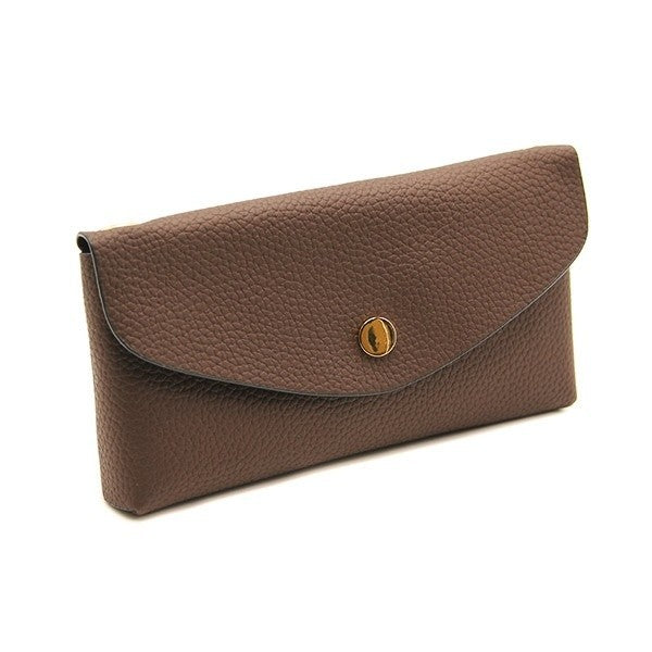 Toami Leatherette Fold Over Clutch Envelope Evening Handbag Vegan Leat