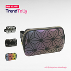 A.N Enterprises Geometric Belt Bag Multi-Color Fanny Pack Crossbody Wa