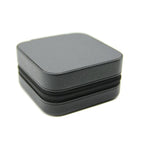 Mint Jewelry Organizer Box Travel Case Zipper Closure Rings Earrings S