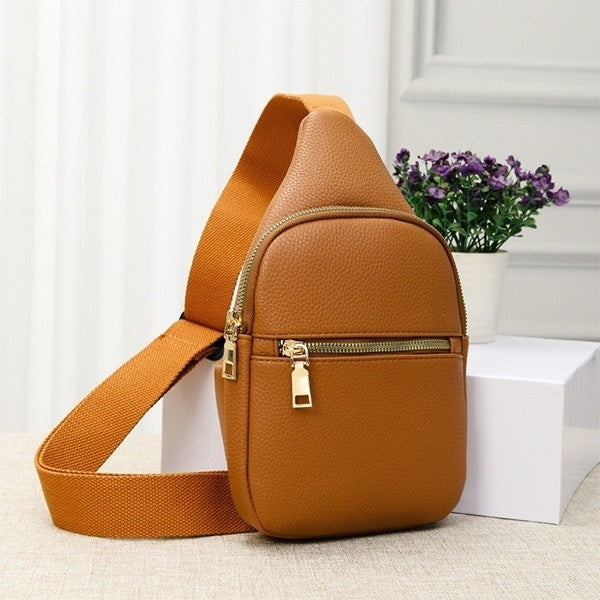 Toami Slim Front Pocket Sling Bag Crossbody Lightweight Casual Travel