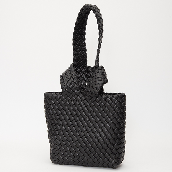 Hand Woven Mini Tote Bag Small Straw Beach Bag Summer Casual Handmade