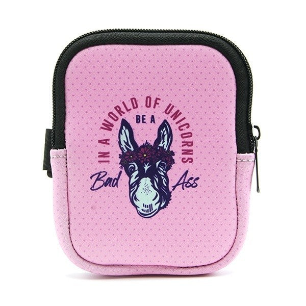 In A World Mini Arm Bag Neoprene Wrist Pouch Running Gym Festival Spor