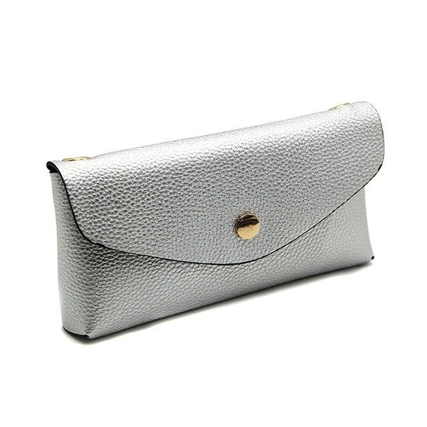 Toami Leatherette Fold Over Clutch Envelope Evening Handbag Vegan Leat