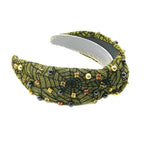 Solblanc Halloween Gem Stone Pin Headband – Spooky Costume Hair Acce