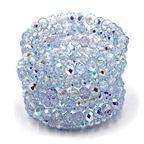 Glass Bead Bracelet Set Stackable Stretch Women’s Fashion Jewelry Boho