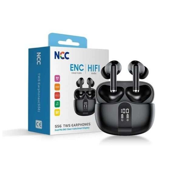 NCC S56 TWS Wireless Earphones (Black)
