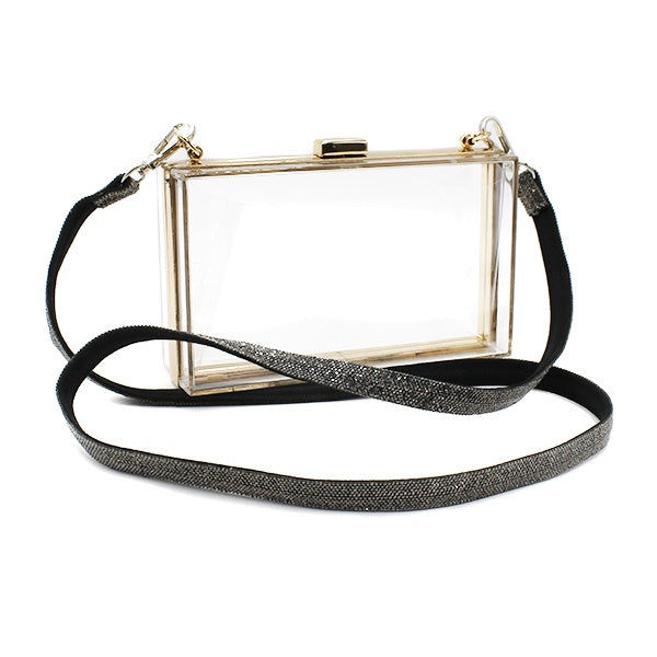 Butterfly Rhinestone Handbag Strap Crystal Purse Replacement Shoulder Chain